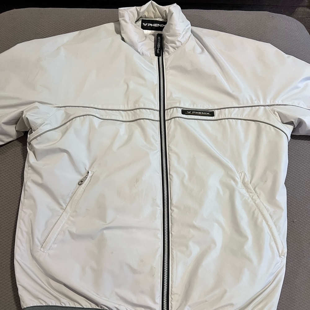 Phoenix men’s size large ski jacket.  Lighter weight but still insulated.